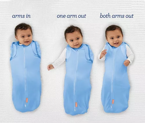 Система для пеленания 2 в 1 Swaddle Me Arms Free (4-6 мес) Grey 