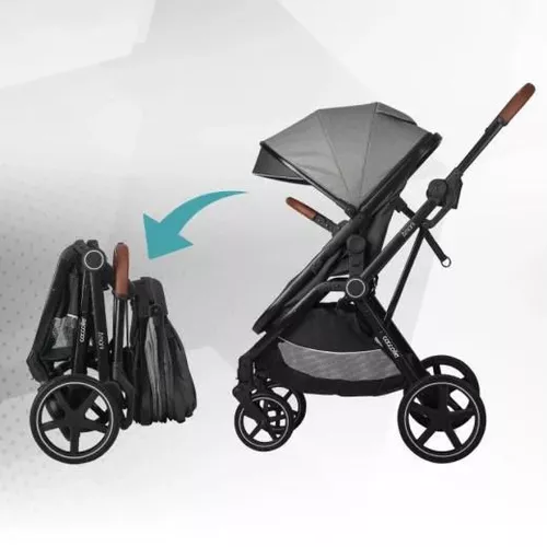 cumpără Сărucior pentru copii Coccolle Amani iSize Anthracite, 3in1 cu landou transformabil în Chișinău 