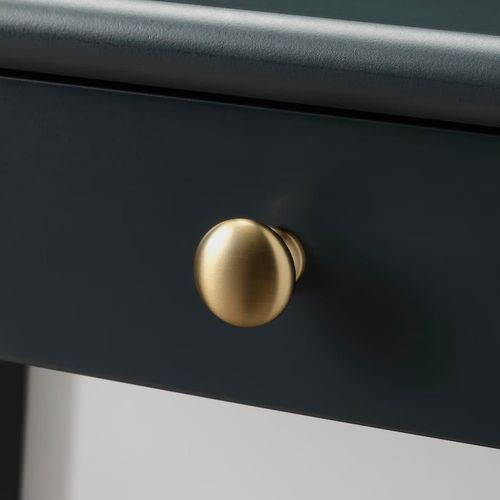 купить Офисный стол Ikea Lommarp 90x54 cm (Albastru inchis-verde) в Кишинёве 