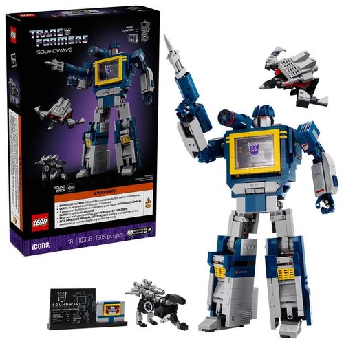 cumpără Set de construcție Lego 10358 Transformers: Soundwave în Chișinău 