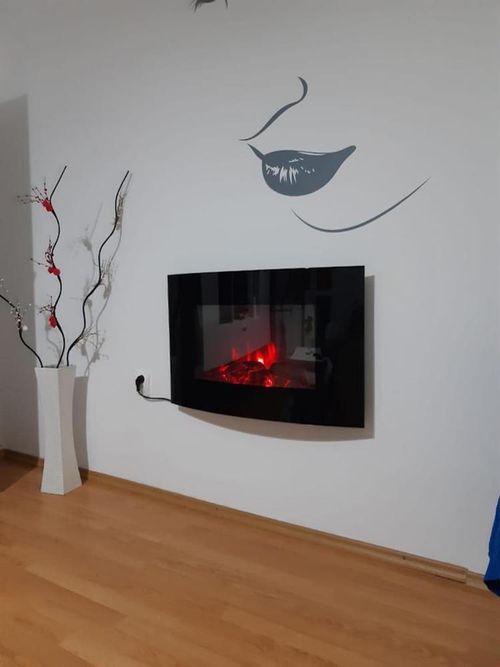 cumpără Șemineu electric ArtFlame Carlos, 560x885x135 mm, Negru în Chișinău 