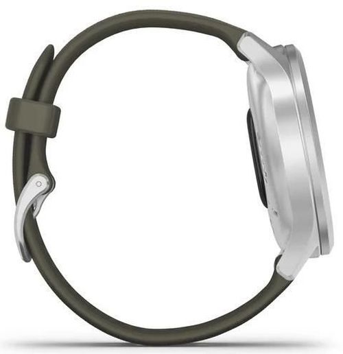 купить Фитнес-трекер Garmin vivomove Style, S/E EU, Silver, Moss, Silicone в Кишинёве 