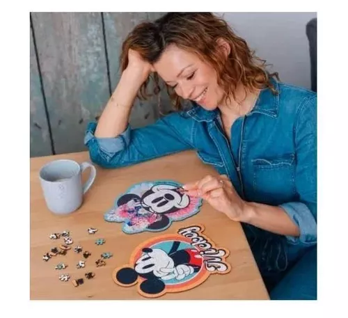 cumpără Puzzle Trefl 20193 Wooden puzzle. Minnie Mouse elegantă, 160el în Chișinău 