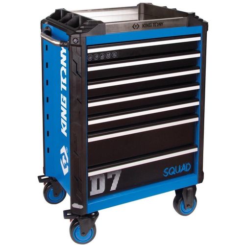 cumpără Sistem de depozitare a instrumentelor King Tony 87SQ31-7B-BK инструментальная (7 ящика) (710x473x1045мм) SQUAD în Chișinău 