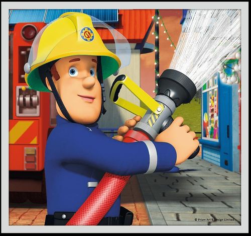 купить Головоломка Trefl 90382 Puzzles - 10in1 - Meet Fireman Sams rescue / Prism A&D Fireman Sam в Кишинёве 