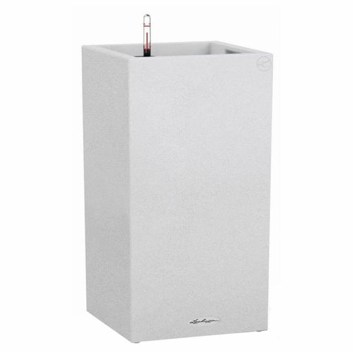 купить Цветочный горшок Lechuza Canto Stone 30 High, Quartz White в Кишинёве 