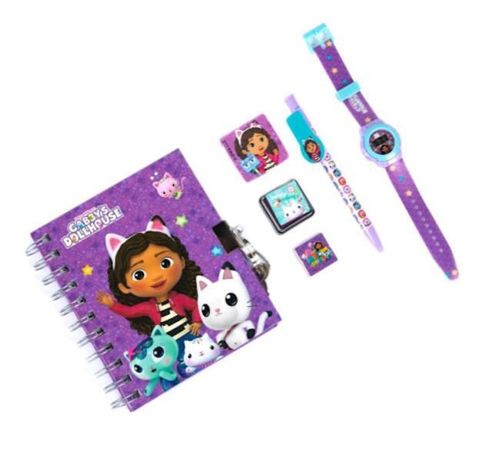 купить Блокнот miscellaneous Gdh4910 Total Office, set cadou cu ceas Gabby's Dollhouse в Кишинёве 
