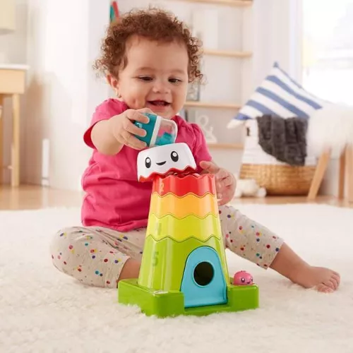 купить Игрушка Fisher Price FWW08 Piramida Muntele magic, cu lumini si sunete в Кишинёве 