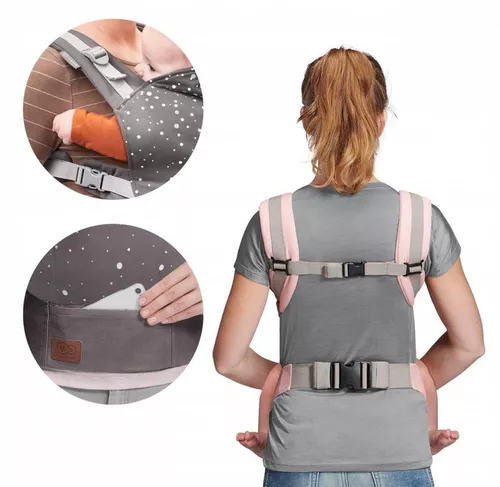 cumpără Marsupiu pentru copii KinderKraft Nino KNNINOCOPNK0000 CONFETTI PINK în Chișinău 