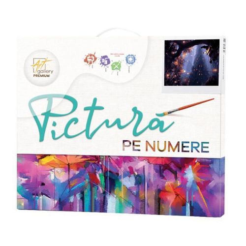 cumpără Tablou pe numere Art Gallery GX47219 Noapte la iaz 40x50cm în Chișinău 