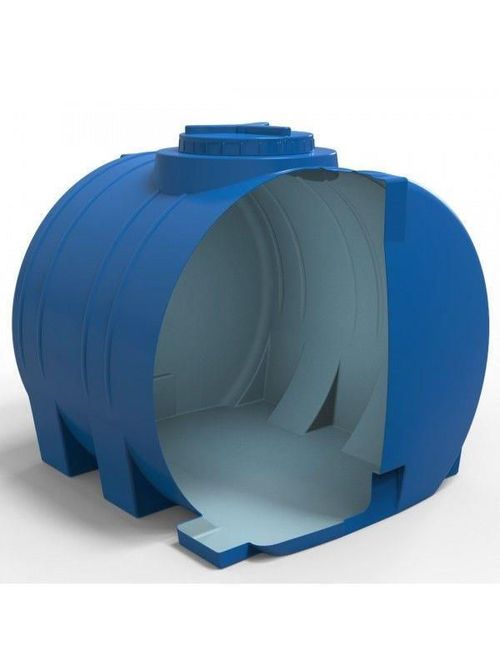 cumpără Duș de vară Uniplast 37257 Rezervor apa 750 L orizontal, oval (albastru) cu stut D. 1/2" 100x95x95 cm în Chișinău 
