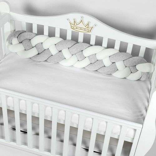 купить Бортик для кроватки PernaMea Cosita Gri 120x20cm (PM.101756/7) в Кишинёве 