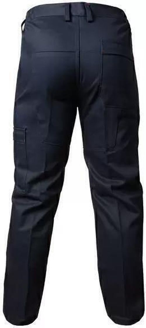 купить Спецодежда Profmet 365611 Брюки сварщика, размер XXL, 100% хлопок, огнестойкая и антистатическая пропитка, плотность 350 г/м², темно-синий в Кишинёве 