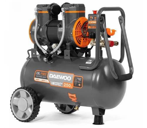 cumpără Compresor Daewoo DAC 240S 24L 250l/min 8bar 1.45kW (безмасл.) în Chișinău 