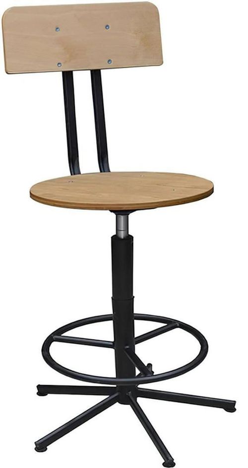 купить Стул УХЛ-МАШ 61505-0081 Стул промышленный СВФ ринг (фанера) в Кишинёве 