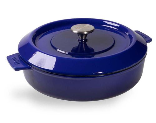 купить Кастрюля Woll 828CI-020 28cm cu manere silicon в Кишинёве 