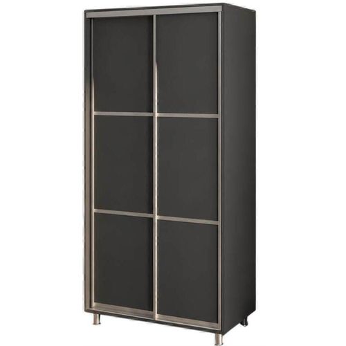 купить Шкаф my-STYLE C10H2T03BM02-U13, 100x220, антрацит в Кишинёве 