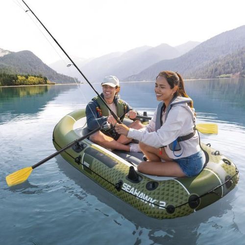 cumpără Barcă gonflabilă Intex 66332 Seahawk 2, cu vâsle și pompă, 236x114x41cm, max.240kg în Chișinău 