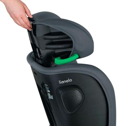 cumpără Scaun auto Lionelo Nelly 9-36kg (I-Size) Isofix Grey Graphite, pliabil în Chișinău 