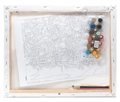 cumpără Tablou pe numere Art Gallery EX8244 Romanite in borcanas 30x40cm în Chișinău 