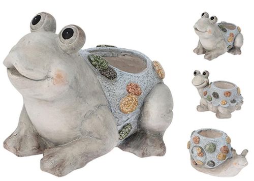 cumpără Ghiveci pentru flori H&S 47742 Ghiveci pentru flori din ceramica 32x19x16cm, 3 tipuri în Chișinău 