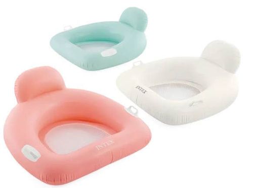 cumpără Saltea gonflabilă Intex 56801 Fotoliu gonflabil pentru înot 114х107cm, max.100kg (în asort.) în Chișinău 