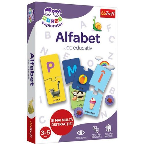 cumpără Puzzle miscellaneous 9119 Joc de societate ABC Little Explorer (RO) 49875 în Chișinău 