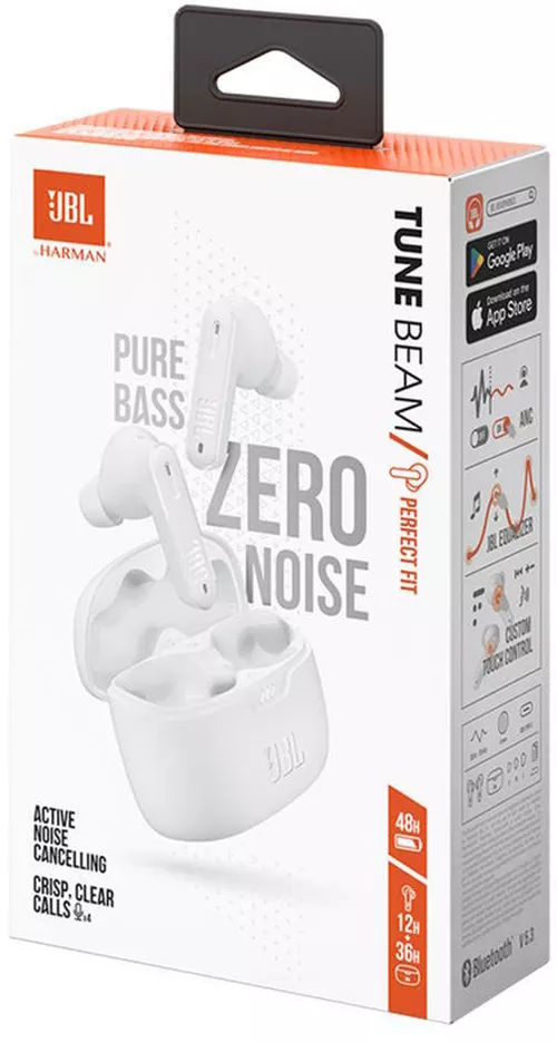 купить Наушники беспроводные JBL Tune Beam White в Кишинёве 