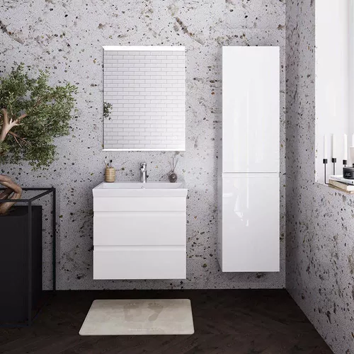 купить Шкаф-пенал miscellaneous PUATU coș rufe Alb St. в Кишинёве 