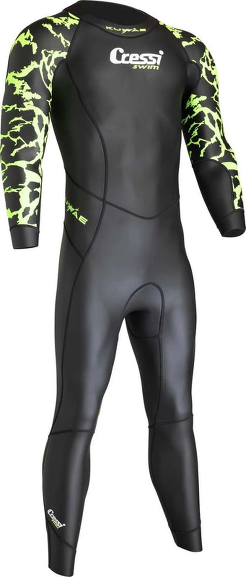 купить Аксессуар для плавания Cressi-Sub Costum neopren KUWAE MAN MONOPIECE black/green 2mm XL/5 (DG002705) в Кишинёве 