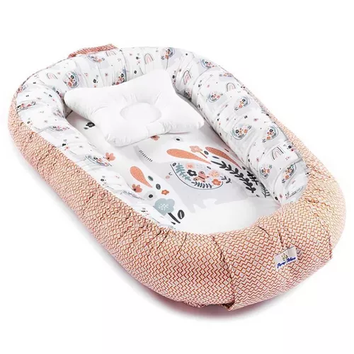 купить Гнездо для новорожденных PernaMea Babynest Premium Elefant Verde (PM.101552/13) в Кишинёве 