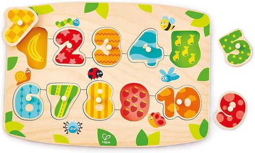 купить Головоломка Hape E1404 Puzzle Cifre в Кишинёве 