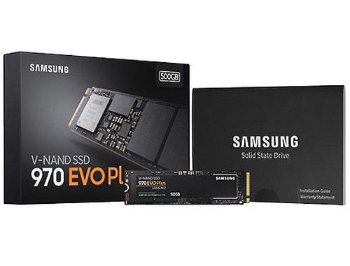 cumpără 500GB SSD NVMe M.2 Gen3 x4 Type 2280 Samsung 970 EVO Plus MZ-V7S500BW, Read 3500MB/s, Write 3200MB/s (solid state drive intern SSD/внутрений высокоскоростной накопитель SSD) în Chișinău 