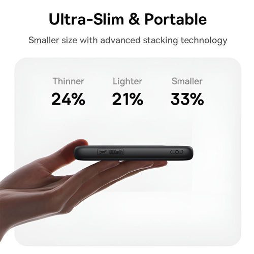 cumpără Acumulator extern USB (Powerbank) Baseus E0030400, EnerFill FC11 Digital Display, Cosmic Black în Chișinău 