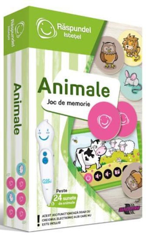 cumpără Joc educativ de masă Raspundel Istetel 19580 Joc Memory Game Animals RO în Chișinău 