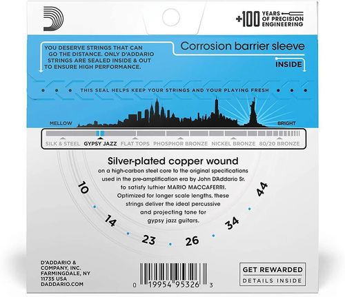 купить Струна для музыкального инструмента D’Addario EJ83L в Кишинёве 