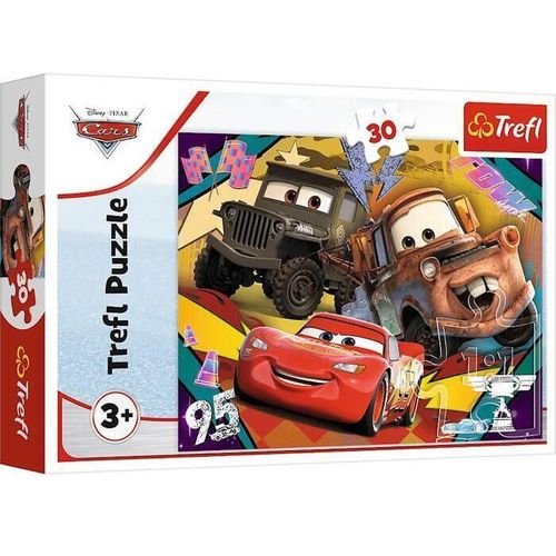 cumpără Puzzle Trefl 18293 Puzzles 30 Speeding cars, Disney Cars 3 în Chișinău 