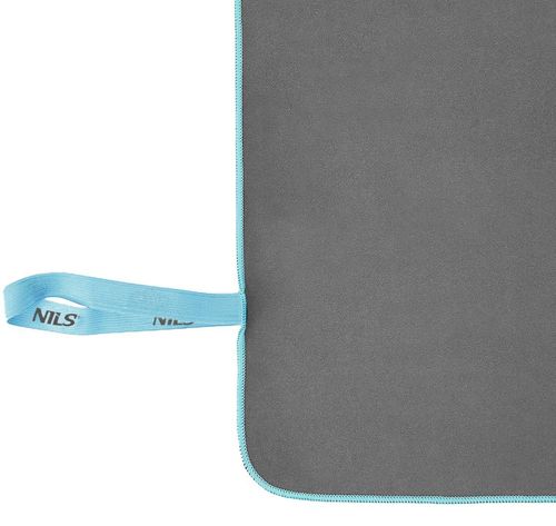cumpără Textile de casă Nils 7330 Stergar sportiv 200x90cm Dark Gray Microfibre NCR13 (15-06-034) în Chișinău 