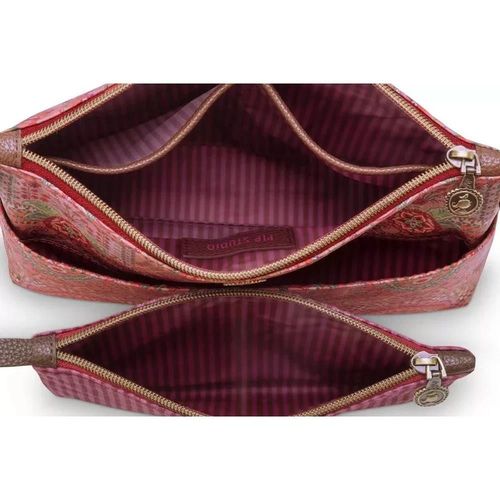купить Несессер/косметичка Pip Studio 51.274.299 Caryn Cosmetic Bags Combi Jabali Red 26x7.5x18cm/22x1x13cm в Кишинёве 
