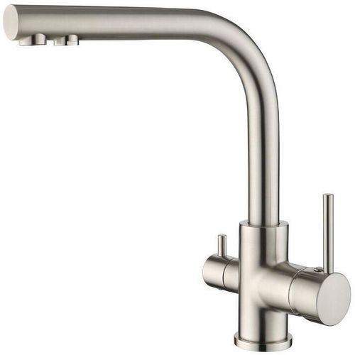 купить Смеситель кухонный Helika-AquaSanita 2663L-002 AKVADUO LONG Steel в Кишинёве 