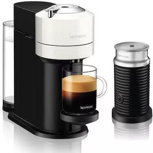 cumpără Automat de cafea cu capsule Nespresso Vertuo Next + Aeroccino 3 white în Chișinău 