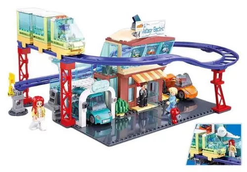 купить Конструктор Sluban B1262 Vehicul nou cu energie, 379 de elem. в Кишинёве 