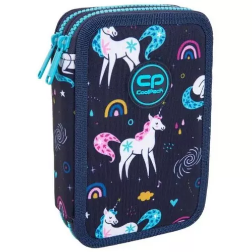 купить Школьный пенал CoolPack F066935 Penar Unicorn (2 compart., echipat) в Кишинёве 