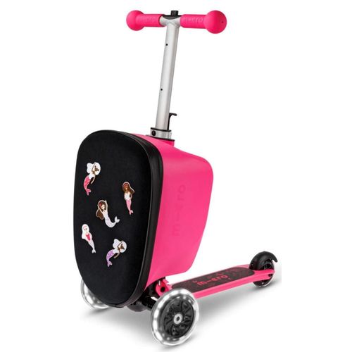 купить Самокат Micro ML0037 Luggage Junior Patch & Play Pink в Кишинёве 