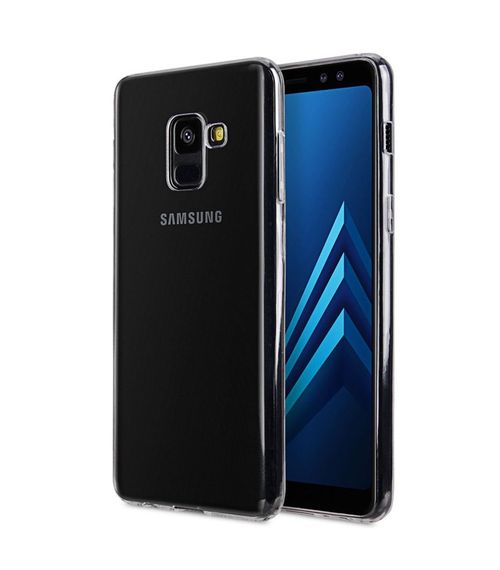 cumpără Husă pentru smartphone Screen Geeks Husa Soft pt. Galaxy A8 (2018), TPU ultra thin, transparent în Chișinău 