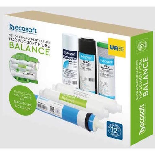 купить Картридж для проточных фильтров Ecosoft 47EK0613 Set cartușe p/u Pure Balance cu membrana в Кишинёве 