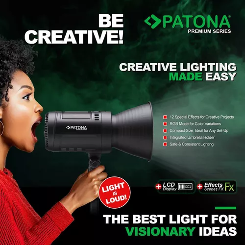 cumpără Iluminare pentru foto-video Patona Premium LED professional photo light video light LED 80W RGB în Chișinău 
