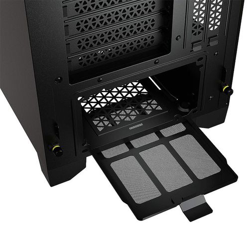 купить Корпус Case Middletower Corsair iCUE 4000X RGB Tempered Glass Mid-Tower ATX Case Black no PSU, USB 3.1 Type-C, USB 3.0, Audio-out, 3x120mm AirGuide RGB Fans, CC-9011204-WW (carcasa/корпус) в Кишинёве 