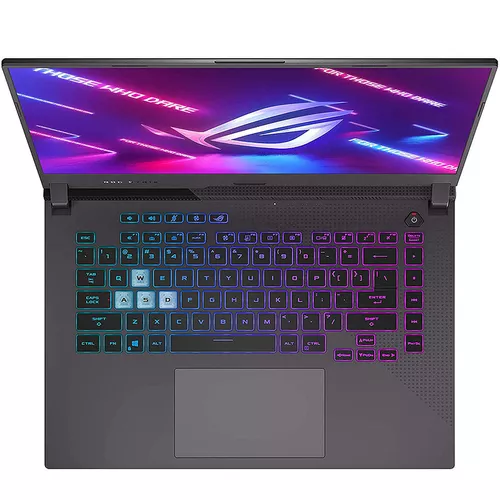 купить Ноутбук 15.6" ASUS ROG Strix G15 G513QC, AMD Ryzen 7 5800H 3.2-4.4GHz/16GB DDR4/M.2 NVMe 512GB SSD/GeForce RTX3050 4GB GDDR6/WiFi 6 802.11ax/BT5.1/USB Type C/HDMI/Backlit RGB Keyboard/15.6" FHD IPS LED-backlit 144Hz (1920x1080)/NoOS/Gaming G513QC-HN031 в Кишинёве 