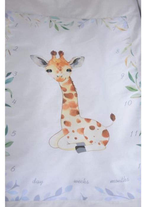 купить Детское постельное белье Veres 217.06.1 Giraffe New (6ед.) в Кишинёве 